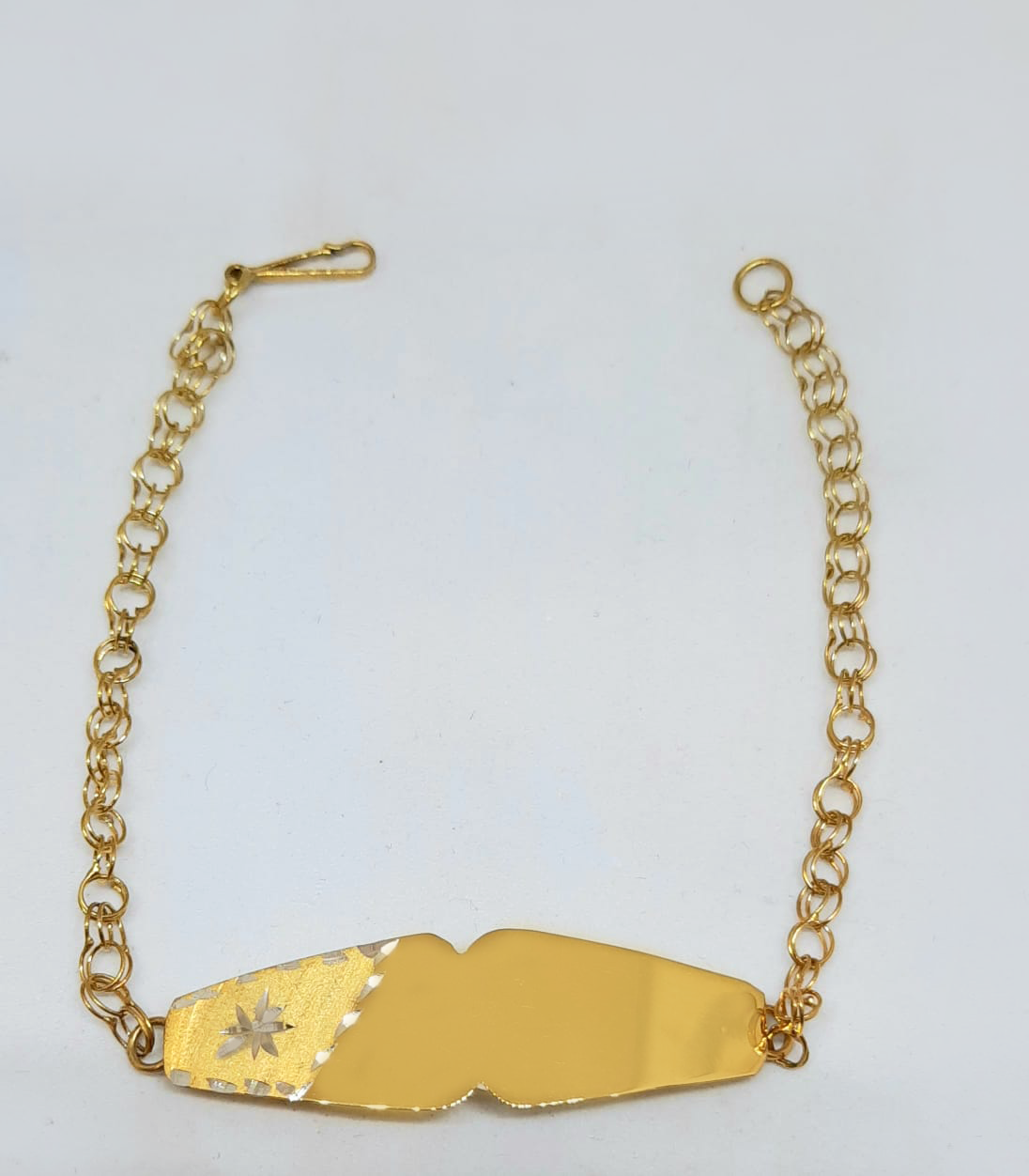 Gold Ladie ID Band